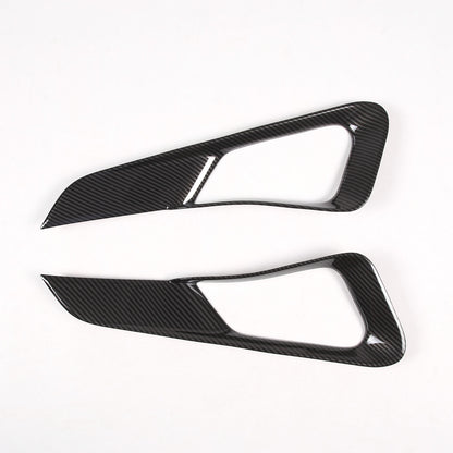 ABS Carbon Fiber Center Console Gear Shift Strip Trim For Range Rover Sport 23+ 12