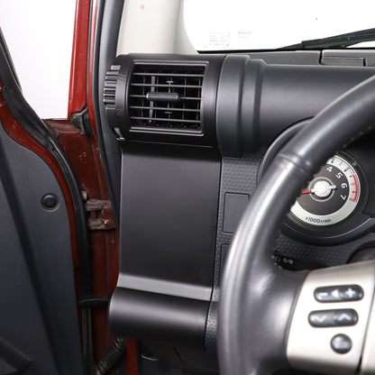Matte Black Dashboard Side Air Outlet Cover Trim for Toyota FJ Cruiser 2007-21 10