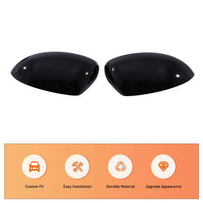 Piano Black ABS Full Wrap Exterior Side Mirror Cover For Nissan Juke 2010-2014 14