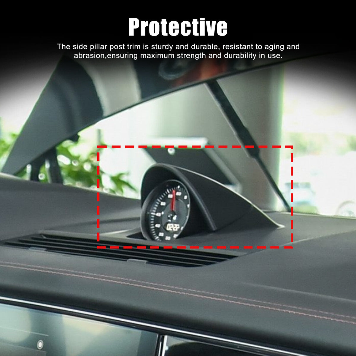 Real Carbon Fiber Instrument Trim Overlay For Porsche Panamera 971 17-23 US 9