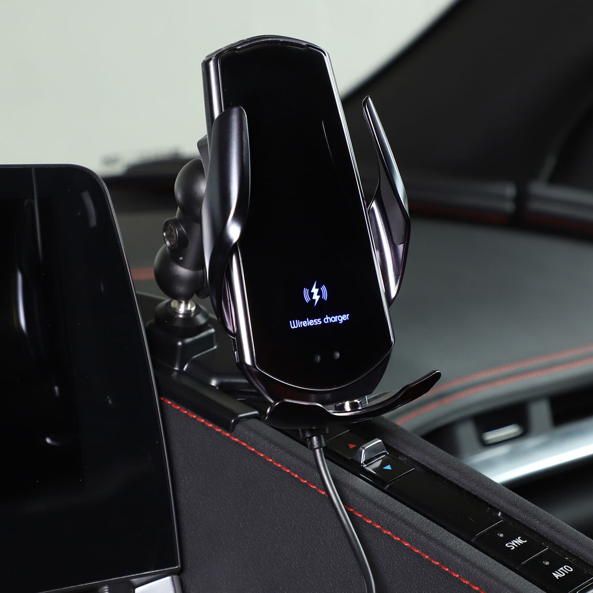 Center Console Interior Dashboard Phone Holder Mount Bracket For Corvette C8 20+ 13