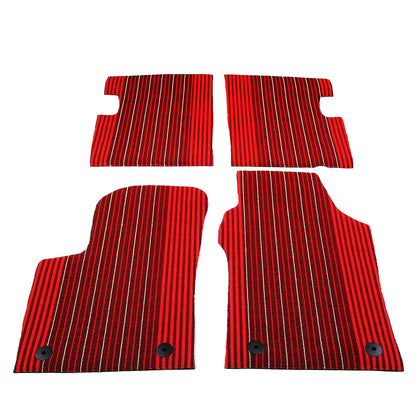 2PCS/Set Car Floor Mats Cargo Carpets Foot Pads For Fiat 500 2016-2021 20