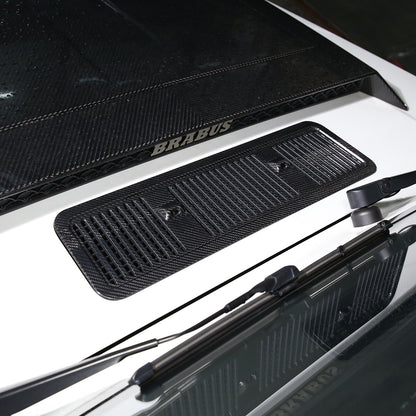 Real Carbon Fiber Hood Air Vent Cover For Mercedes Benz G-Class W463 2006-2018 12