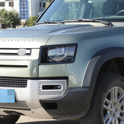 Smoked Clear Tail Light Cover Blackout Trim For LR Defender 90 110 L663 20-22 US 2