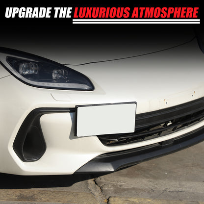 Front Bumper Tow Hook License Plate Mount Bracket For Subaru BRZ 2022+ 17