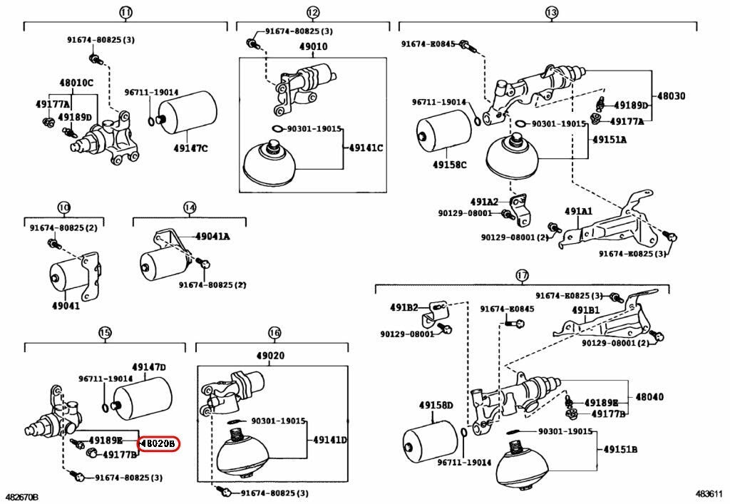 Toyota Genuine VALVE ASSY, FRONT SHOCK ABSORBER CONTROL, LH 48020-60010 OEM 3