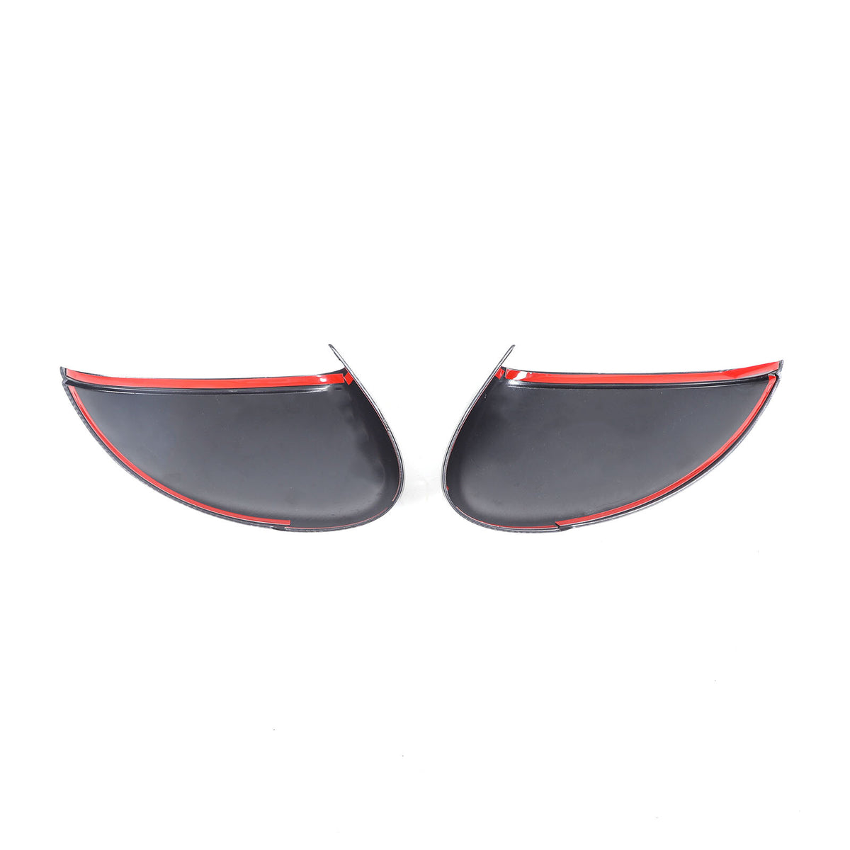 ABS Carbon fiber Side Rear Mirror Cover Caps Trim For Porsche Macan 2011-2021 US 13