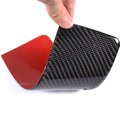 Carbon Fiber Center Console Shifter Panel Sticker For 2014-24 Maserati Ghibli 11