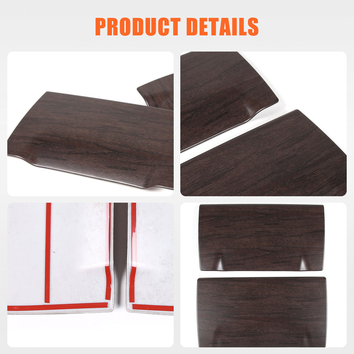 Grain ABS Seat Back Anti-kick Panel Trim Cover For LR Range Rover 2023-2024 12
