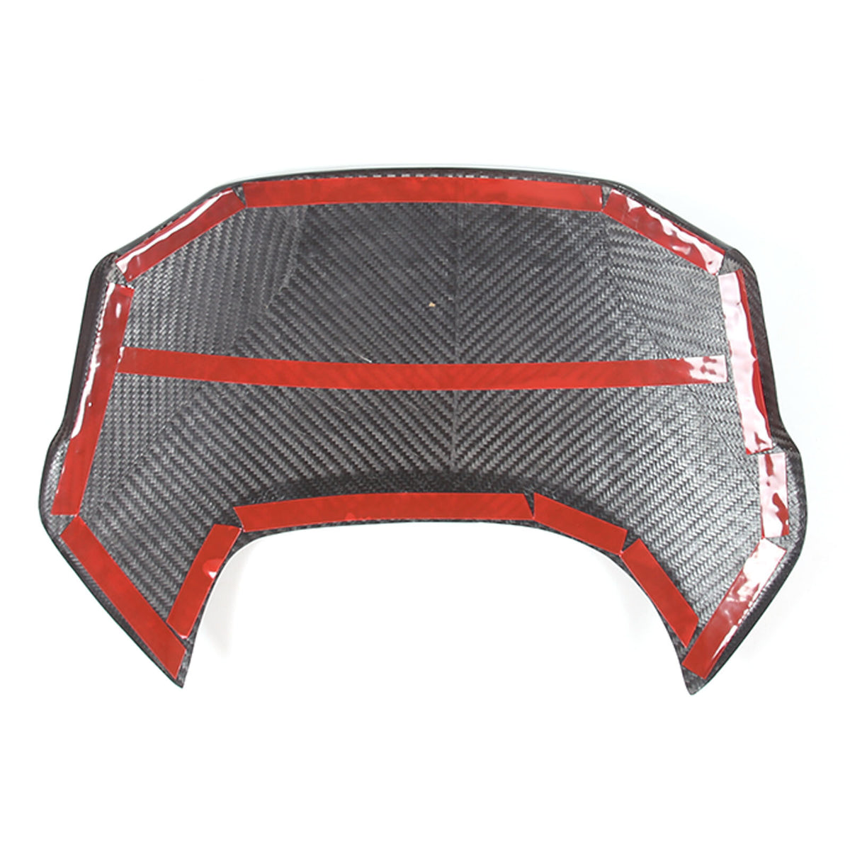 Forged Real Carbon Fiber Instrument Upper Trim Cover For Toyota Supra A90 2019+ 11
