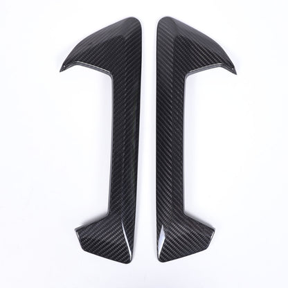 Real Carbon Fiber Side Body Fender Air wing Vent Trim For BMW X5 G05 X5M F98 23+ 11