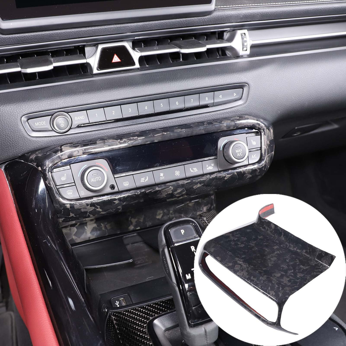 Forged Real Carbon Fiber Interior Exterior Trim Cover For Toyota Supra A90 2019+ - Variants 1-5 22