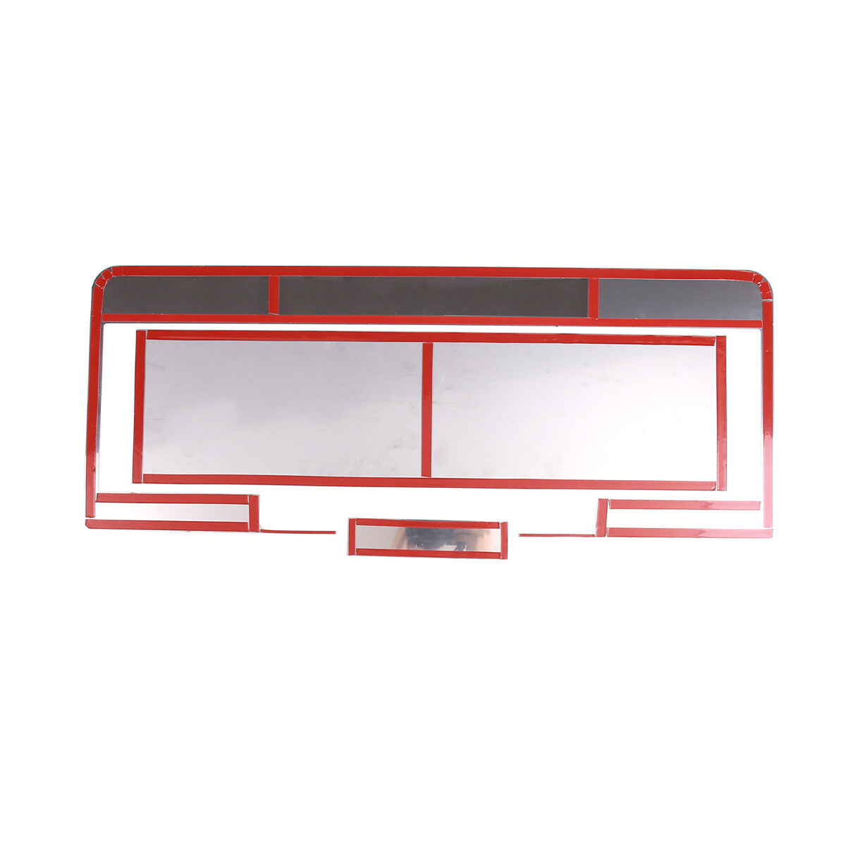 Chrome Steel Exterior Rocker Panel Trim Hood Deck Vent Set For Hummer H2 03-09 88