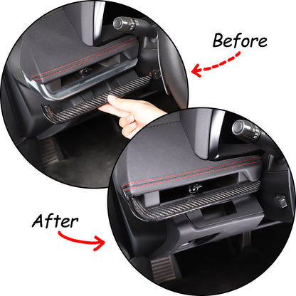Real Carbon Fiber Interior Trim Cover For C8 Corvette Stingray Z51 Z06 Z07 20-25 42