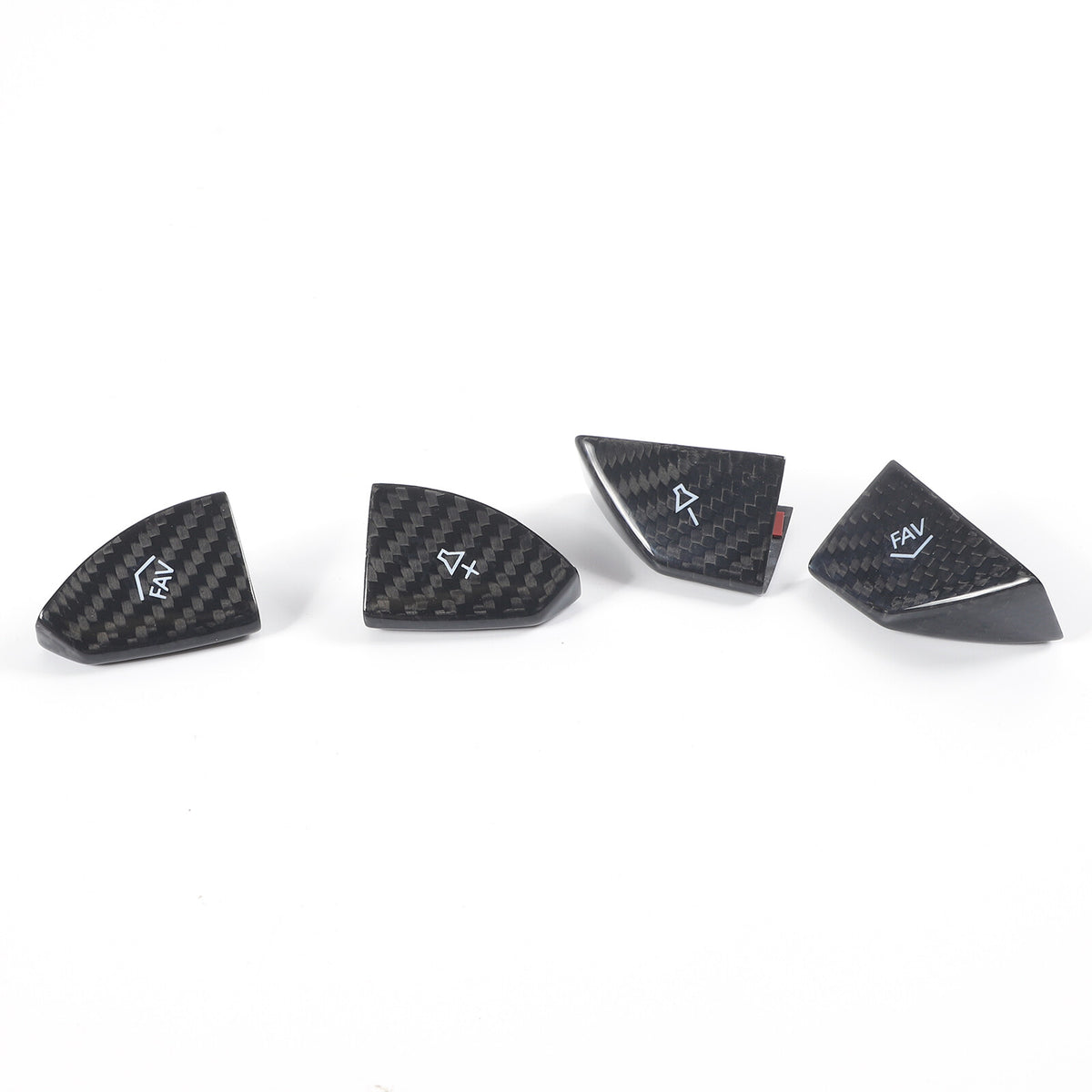 Real Dry Carbon Fiber Interior Center Full Trim Set Kit For Corvette C7 2014-19 76
