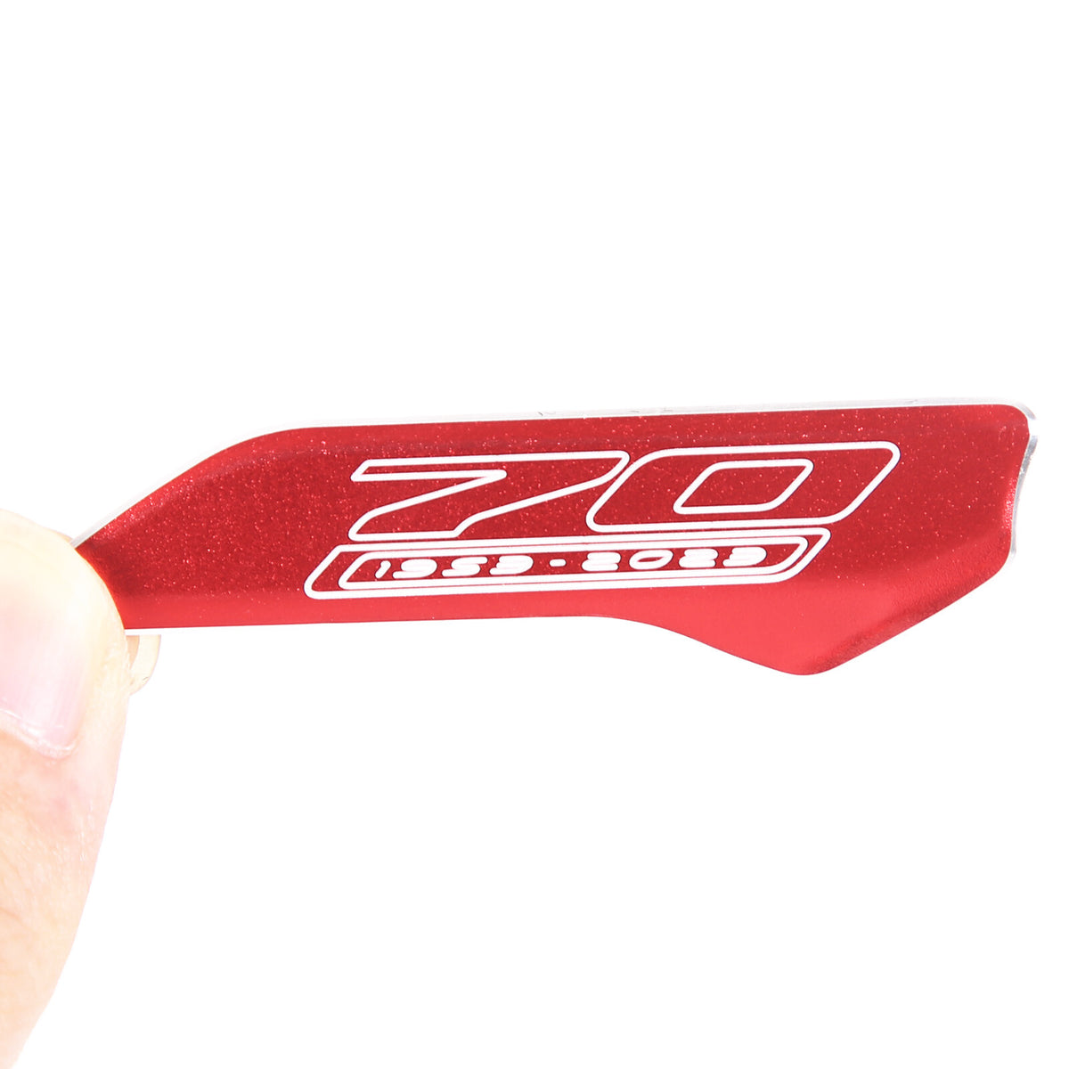 Aluminum Alloy Exterior Hood Engine License Plate Trim For Corvette C8 2020+ US - Variants 16-20 31