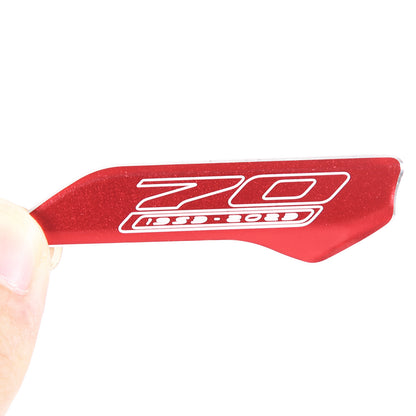 Aluminum Alloy Exterior Hood Engine License Plate Trim For Corvette C8 2020+ US - Variants 16-20 31
