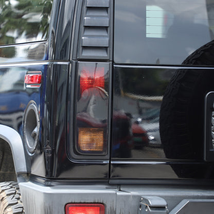 Fit For Hummer H2 Smoked Blackout Tail Light Covers 2003-2009 Models 6