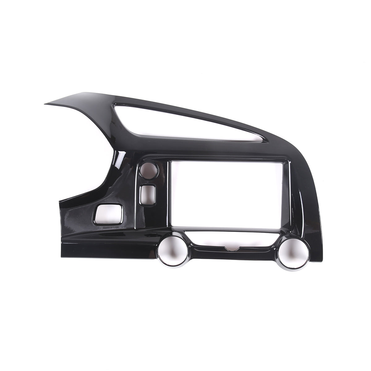 Glossy Black ABS Center Console air outlet frame Trim For Corvette C7 2014-19 3