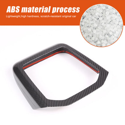 ABS Carbon Fiber Center Gear Shift Panel trim Cover for BMW 7 Serie G70 i7 2023 9