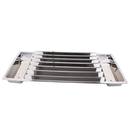 Silver Chrome Exterior Door Handle Mirror Hood Vent Trim Kit For Hummer H2 03-09 26