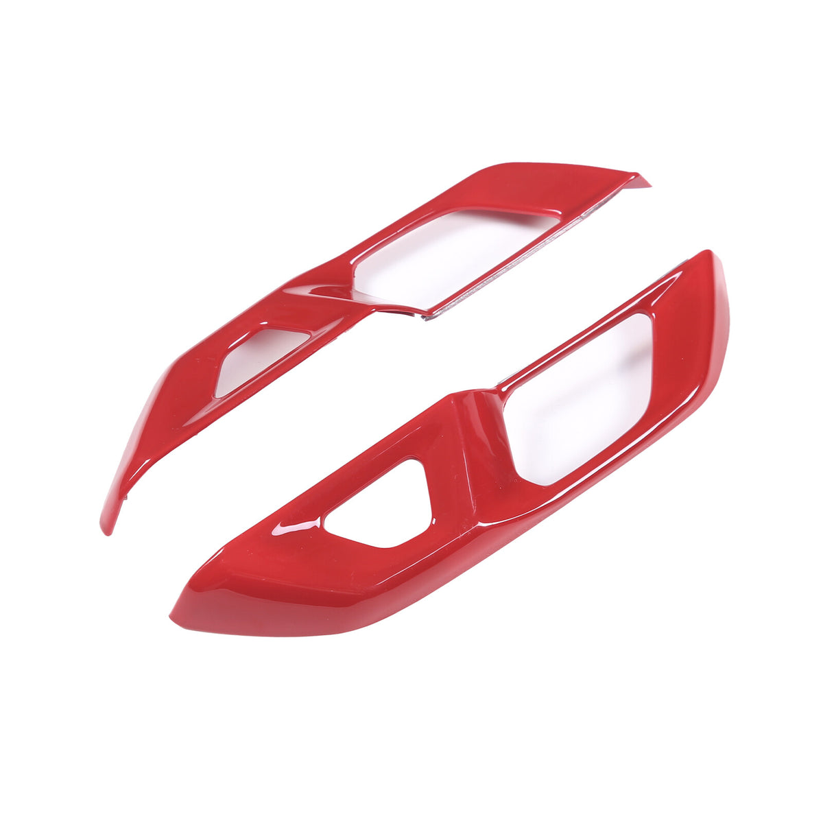 Red Full Interior Set Dash Panel Decor Cover Trim Kit For Corvette C8 2020-25 - Variants 16-20 22