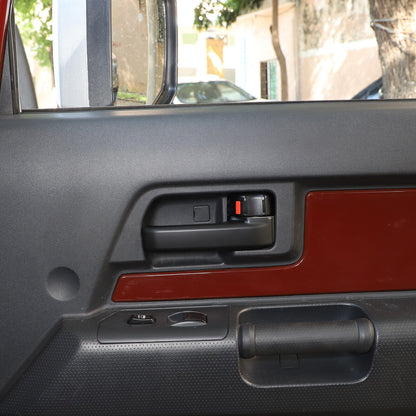 Matte Black ABS Interior Full Set Cover Trim Kit Set For FJ Cruiser 2007-2021 59