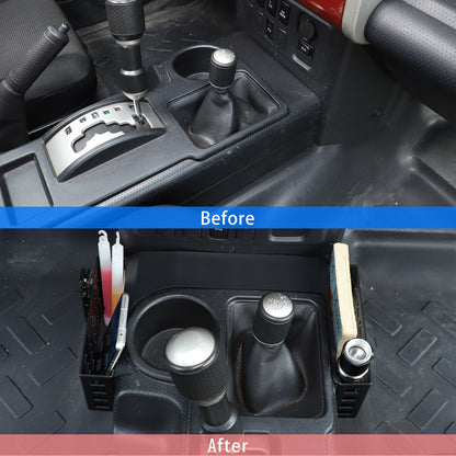 Interior Gear Shift Side Storage Box Two Baskets For Toyota FJ Cruiser 07-21 US 6