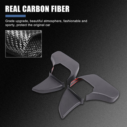 Matte Real Carbon Fiber Side Mirror Base Trim For Benz G-Class W464 2019-2024 9