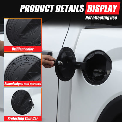 Locking Fuel Door Black Gas Tank Cap Cover Lock Key For Toyota Tundra 22+ US 13