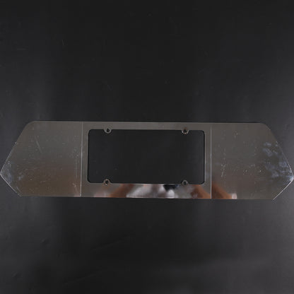 Alloy Rear License Plate Filler Trim Cover For Corvette C8 Stingray Z51 20+ 42