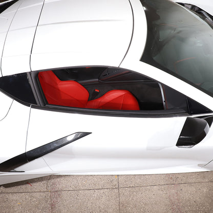 Real Carbon Fiber Full Exterior Set Decor Cover Trim Kit For Corvette C8 2020-26 116