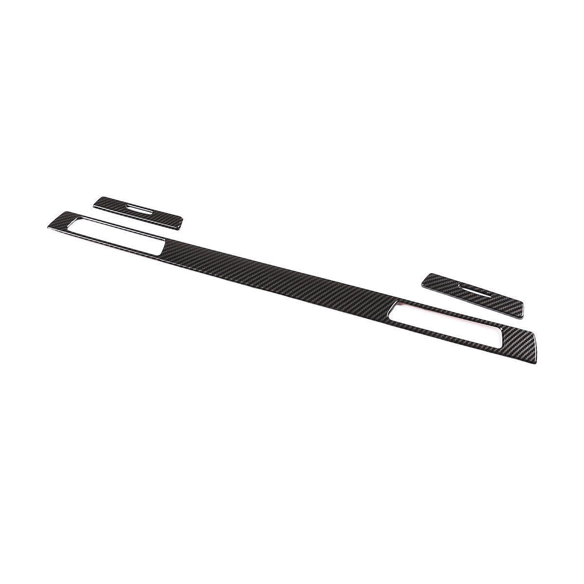 9pcs ABS Carbon Interior Dashboard Panel trim For BMW 3 Series E90 05-12 10
