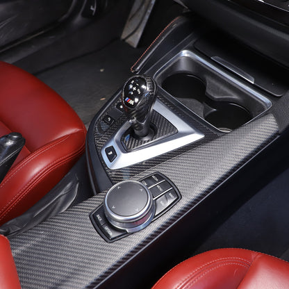 Real Carbon Fiber Center Console Panel Trim Set For BMW M3/M4 F80/F82 2014-2019 20