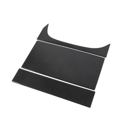 Real Carbon Fiber Interior Center Console Panel Trim For Jaguar F-TYPE 2013-24 14