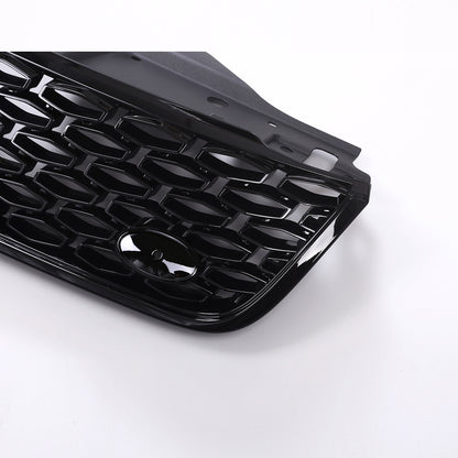 Dynamic Black Front Grille Side Fender Kit For Land Rover Discovery 5 L462 2017+ 16
