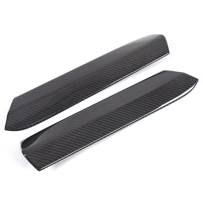 Real Carbon fiber Center Gear Shift Side Trim For Subaru WRX STI VB AT 22-24 2