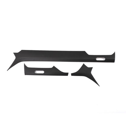Matte Real Dry Carbon Fiber Center Console Panel Trim For Lamborghini URUS 18-23 7