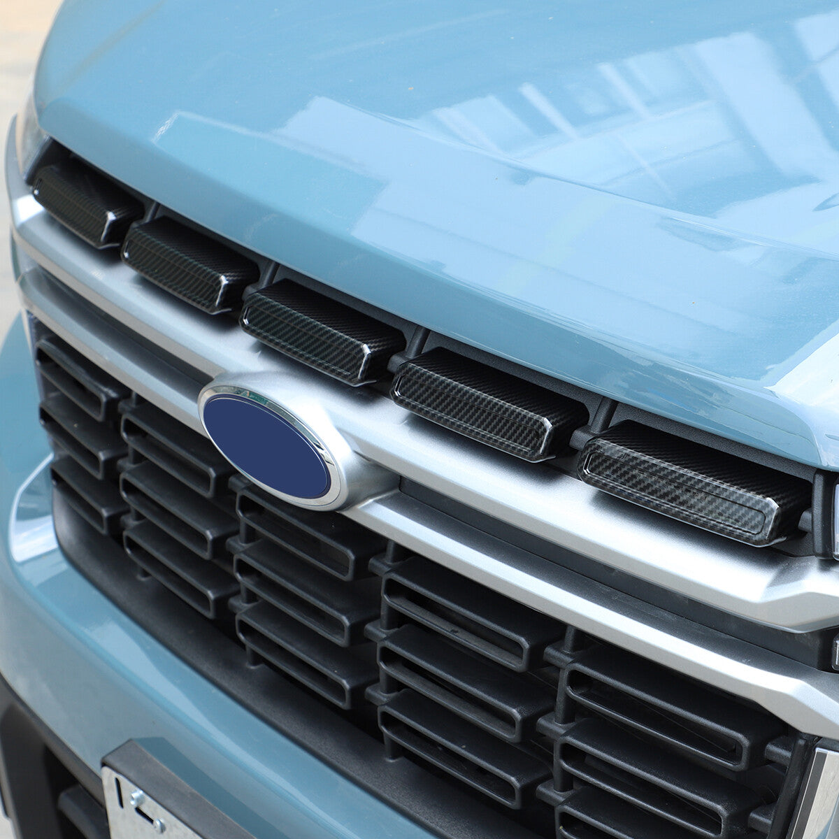 Front Reat Bumper Guards Grill Pads End Caps Cover Trim For Ford Maverick 22-23 9