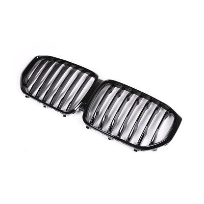 Replace Glossy Black Front Kidney Grille For BMW X5 G05 2019-2022 2023 8
