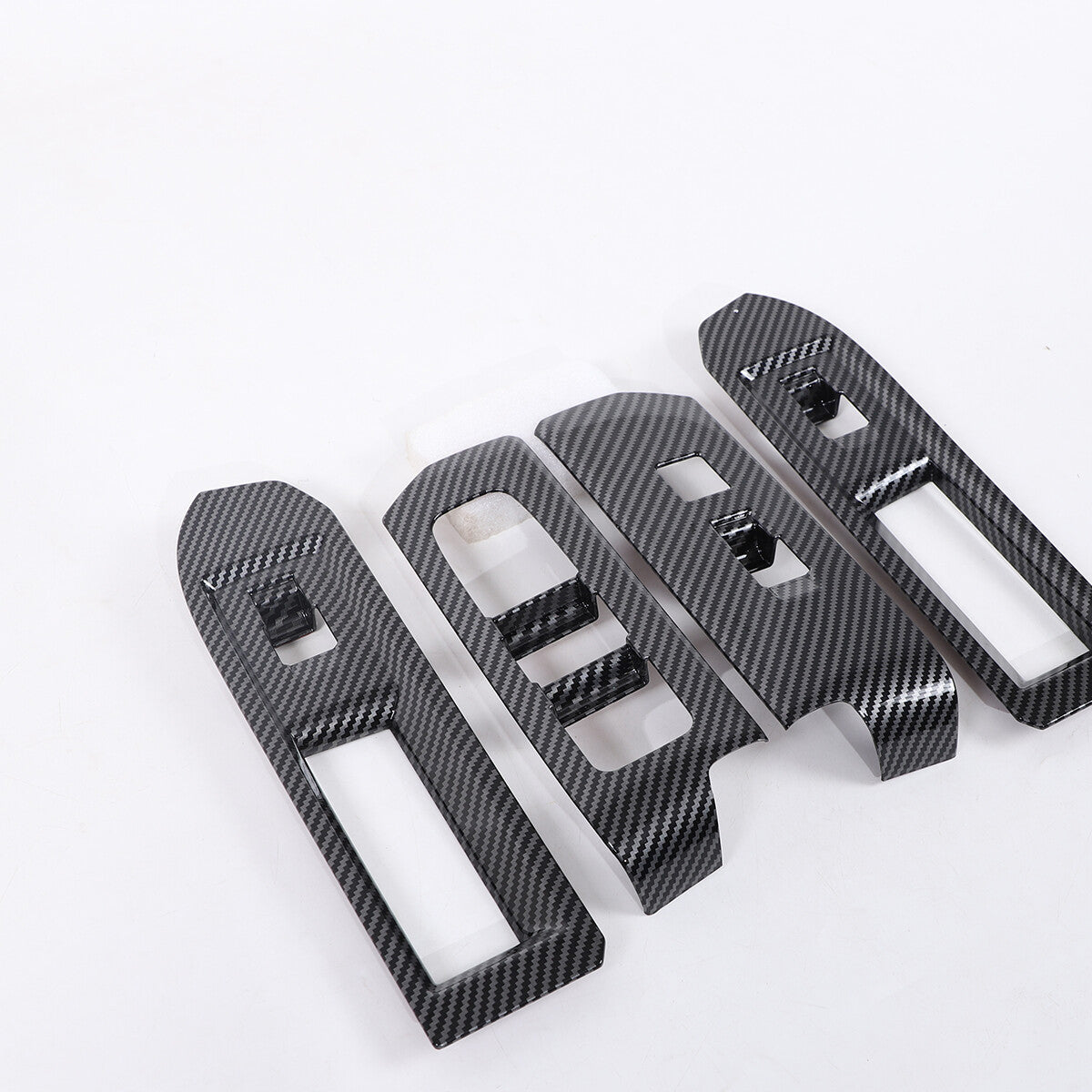 ABS Carbon Fiber Interior Full Set Panel Cover Trim Kit for Toyota Tacoma 24-26 - Styles 1-5 25