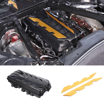 Engine Bay Panel Cover Trim in Edge Blue/Red/Black For Corvette Coupe C8 2020-26 - Styles 1-5 77
