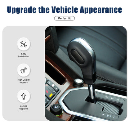 Real Carbon Fiber Gear Shift Knob Trim Cover For LR Discovery 3 4 L319 2004-2012 14