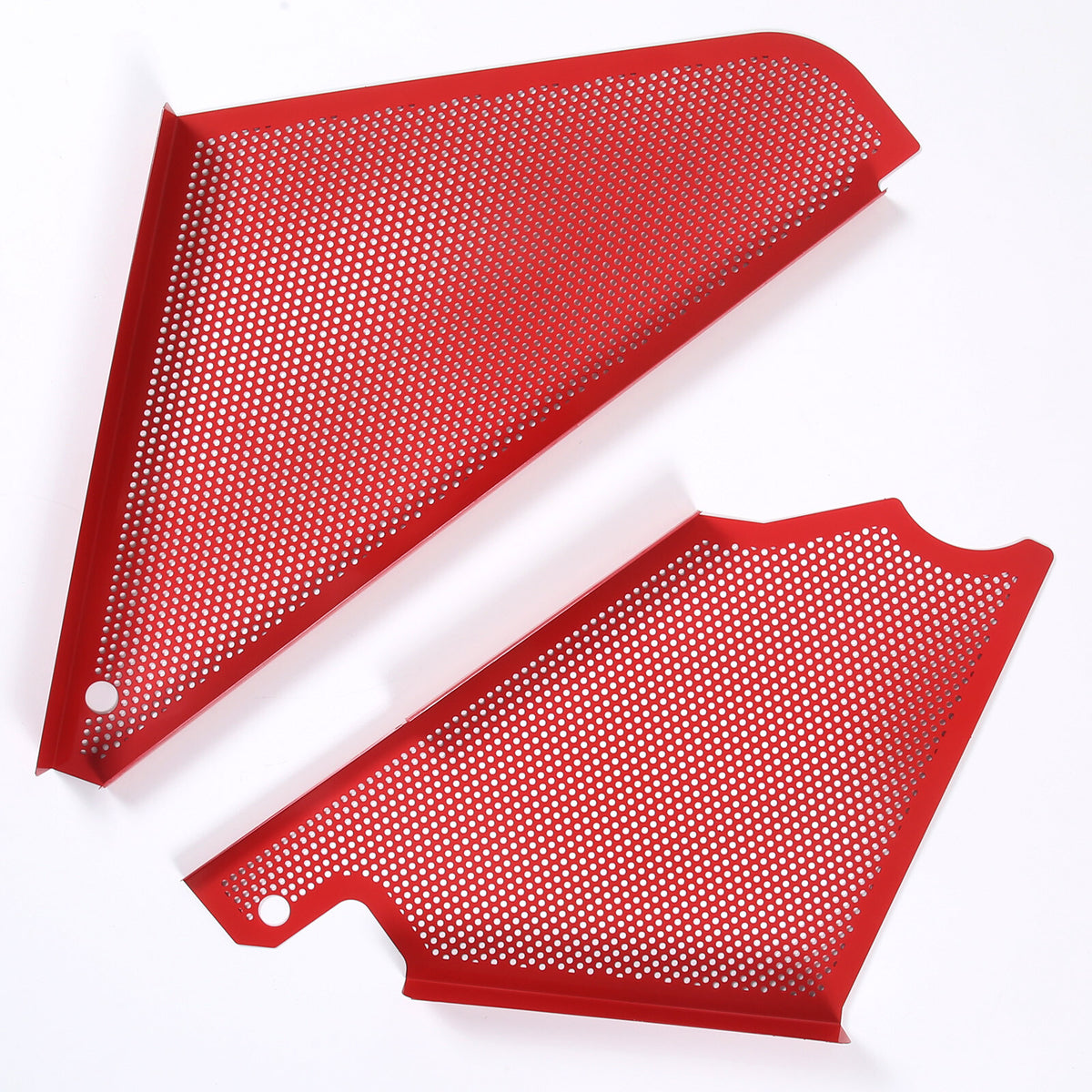 Red Steel Engine Hood Compartment Panel Trim Cover Set For Corvette C8 Z06 20-26 6