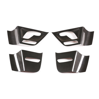 Real Carbon Fiber Door Seat Cover Trim Fit for Mercedes Benz W464 G63 G500 G550 1