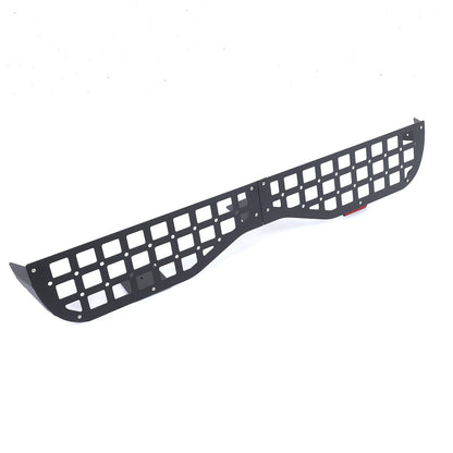 Alloy Tailgate Window Storage Fence Molle Panel Rack For LR Defender L663 2020+ 14
