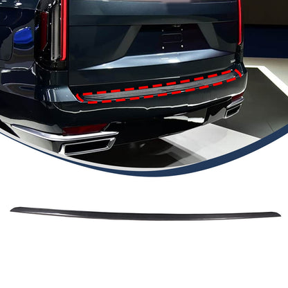 Real Carbon Fiber Rear Emblem Trim For Cadillac Escalade 2021-2023 15