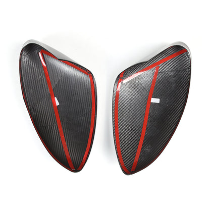 Real Carbon fiber Side Rear Mirror Cover Caps For Maserati Grecale 2022-2023 10