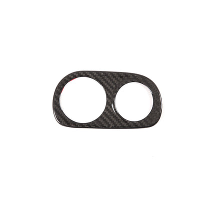 Real Carbon Fiber Headlight Switch Trim Cover Fit For Ferrari 458 2011-2016 8