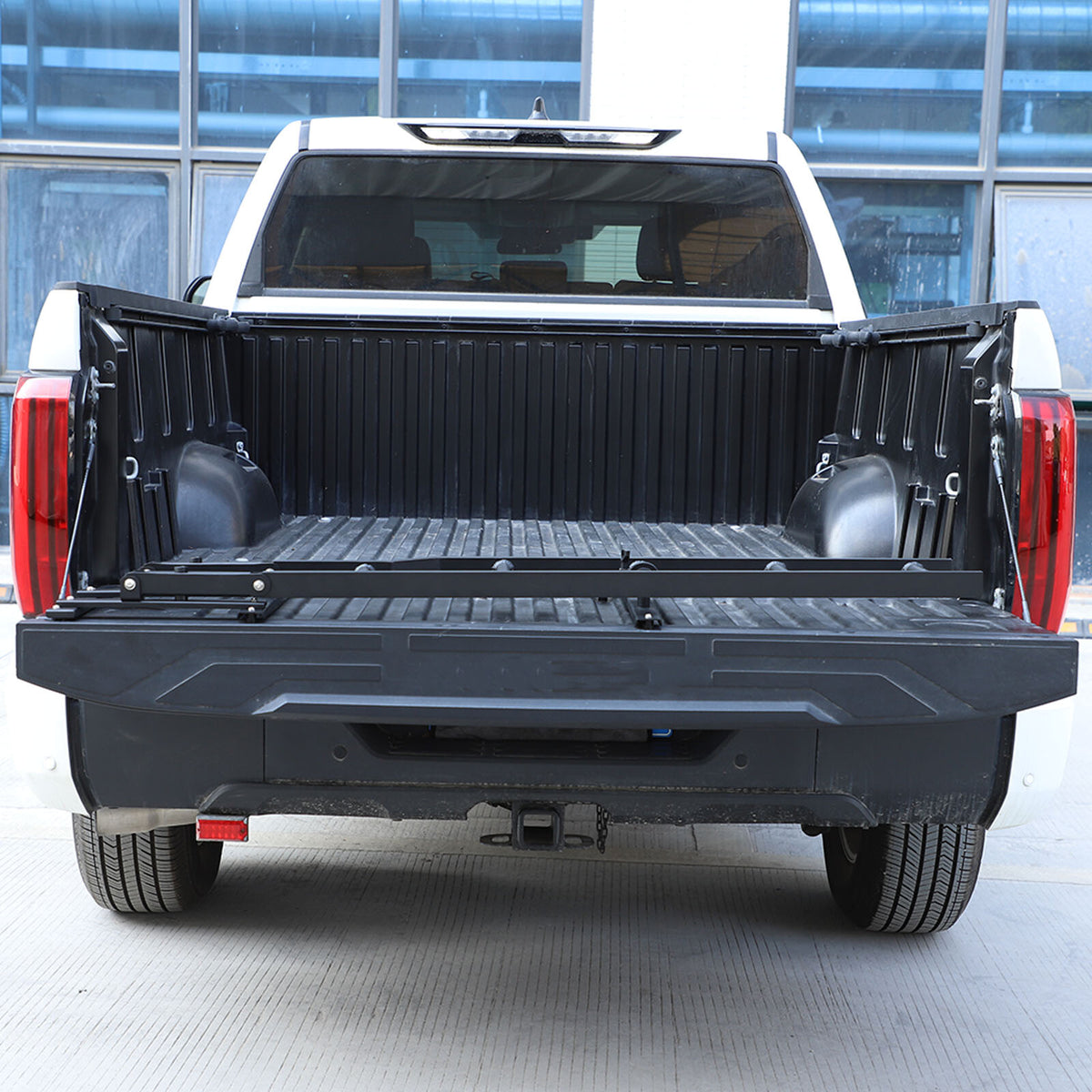 Pickup Foldable Truck Tailgate Ladder Foot Step Ladder For Toyota Tundra 22+ US 16